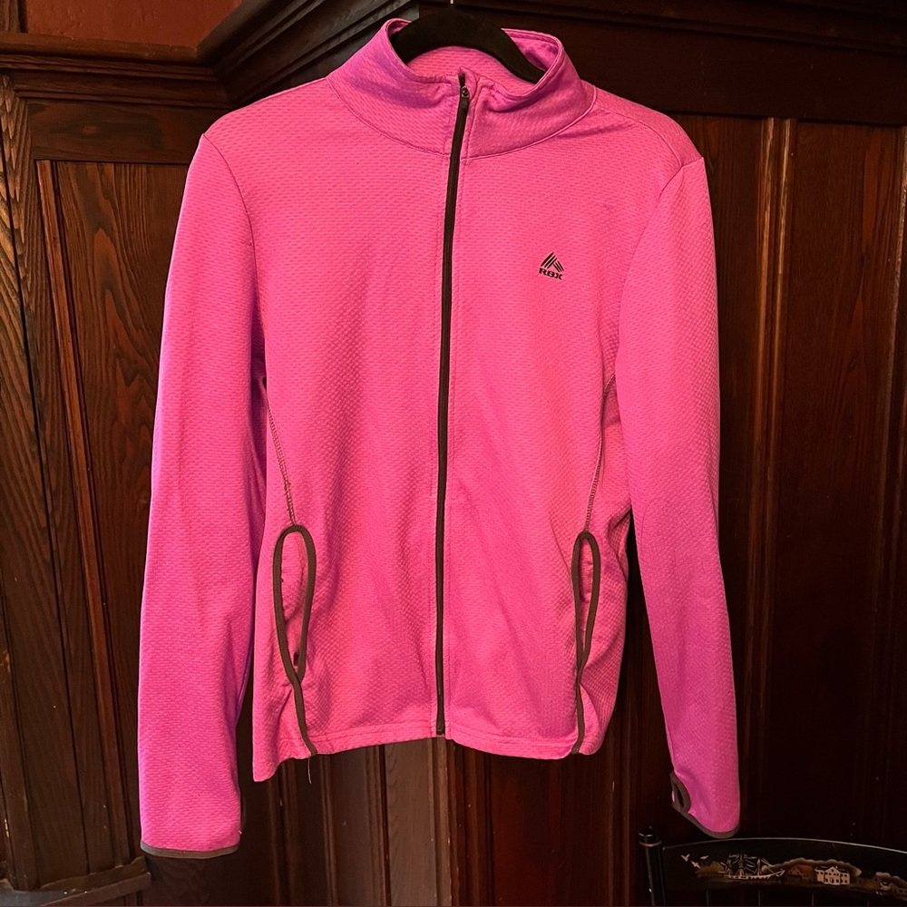 RBX active brand - Purple zip jacket for workout - Large size